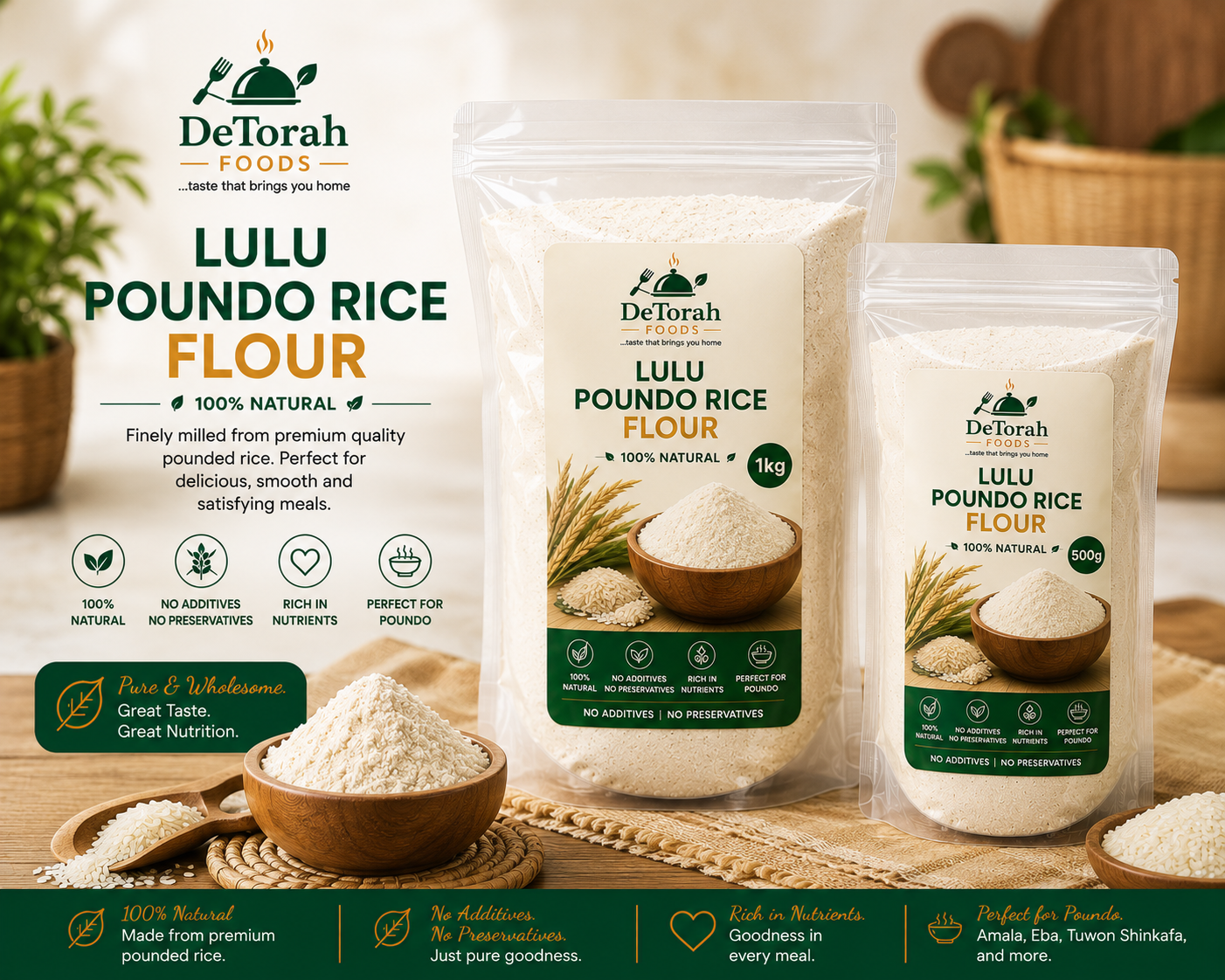 Buy Lulu Easy Digest Poundo Rice online in Lagos