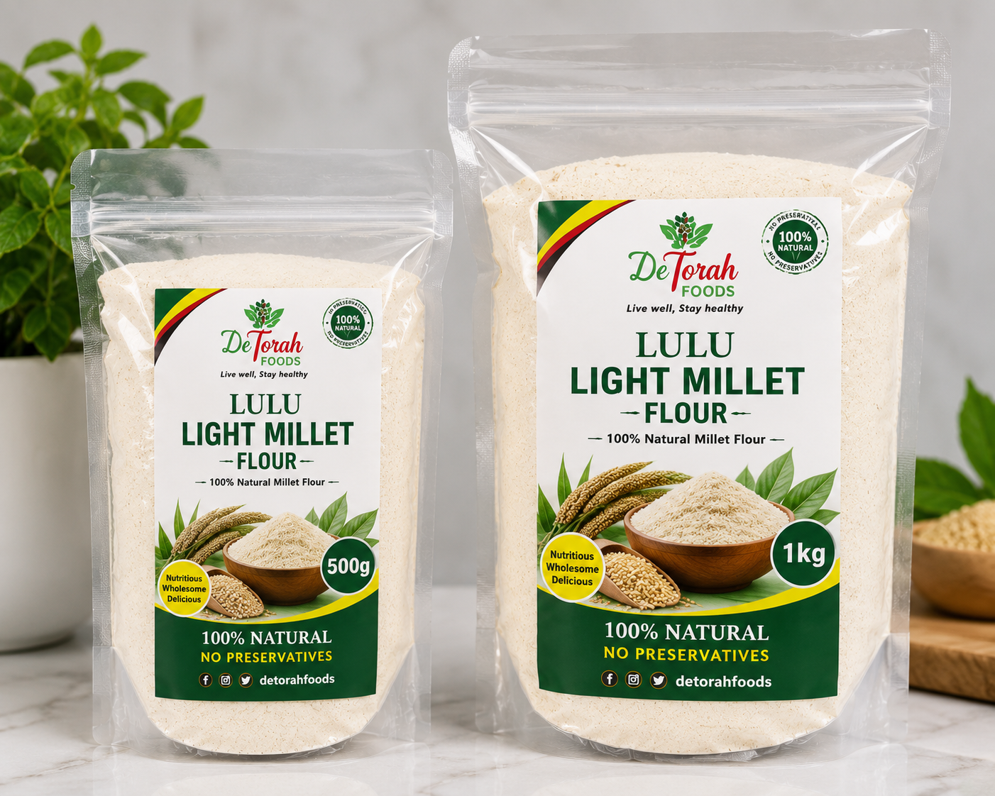 Buy Healthy Lulu Light Millet Flour online