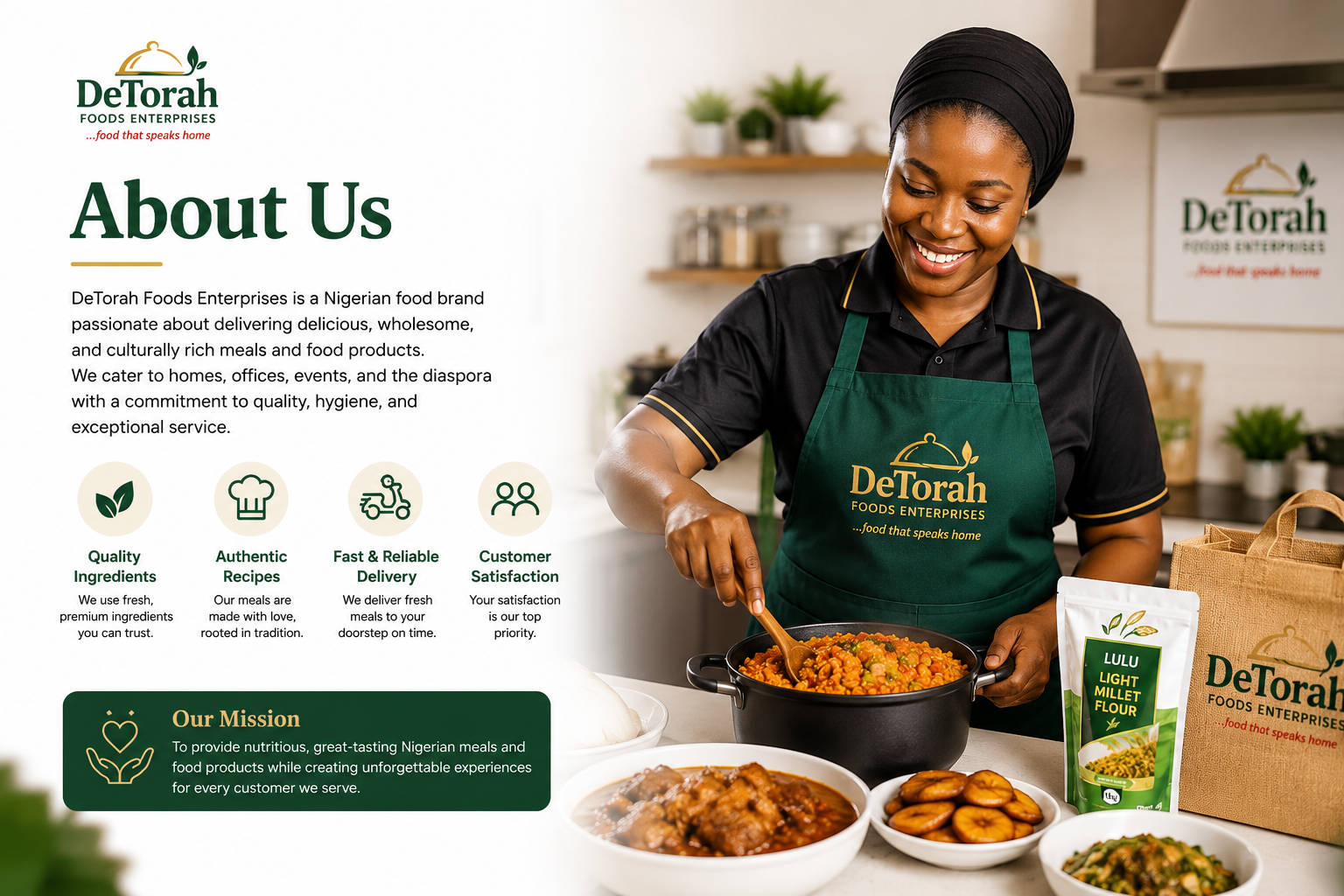 Modern African Food Brand