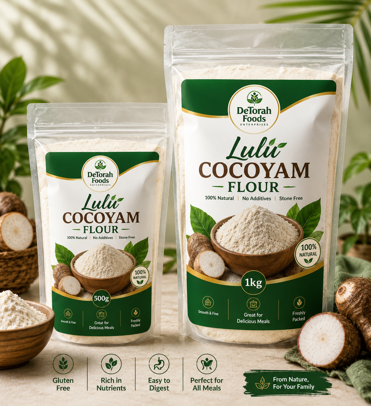Lulu Cocoyam Flour