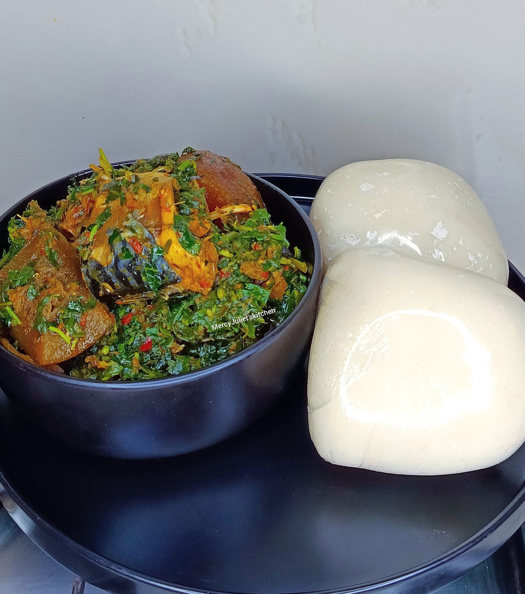 Fresh Prepared Nigerian Swallow Options